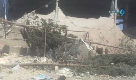 مشاهد القصف والدمار على المعامل الصناعية في بلدة #كفرناها بريف #حلب الغربي 
تصوير أحمد الأحمد