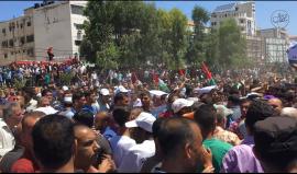 #شاهد سبب الإشكالية خلال فعالية " حراك الأسرى لإنهاء الانقسام" في ساحة السرايا بغزة اليوم.