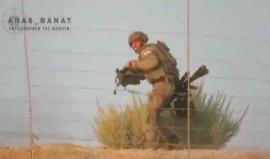 #شاهد
لحظة هروب جندي من قوات الاحتلال عقب إصابته خلال فعالية المسير البحري شمال قطاع غزة