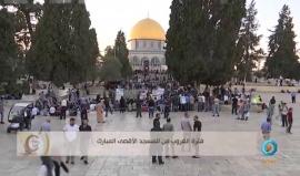 #مباشر فترة الغروب من رحاب المسجد الأقصى المبارك