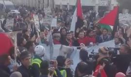 #شاهد منطقة باب الديوان في صفاقس قبل قليل والاستعدادات للمظاهرة الكبيرة وفاء لروح الشهيد التونسي #محمد_الزواري القائد في كتائب القسام . 
#طيار_حماس