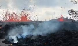 الحمم البركانية في هاواي