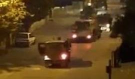 جانب من اقتحام قوات الاحتلال قرية دير ابو مشعل غرب رام الله فجر اليوم