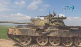 الثوار يغتنمون 3 دبابات من معارك ريف حماة الشمالي
تصوير أحمد العلي