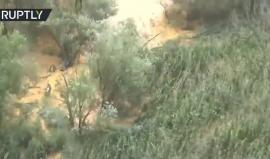 تصوير جوي لآثار الفيضانات المدمرة بمقدونيا