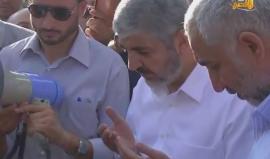 #شاهد .. والدة رئيس المكتب السياسي لحركة حماس في ذمة الله