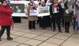 #شاهد #مباشر مظاهرة في مدينة غوتنغن الالمانية رفضا لقرار ترامب إعلان القدس عاصمة للكيان الإسرائيلي. #القدس_عاصمة_فلسطين