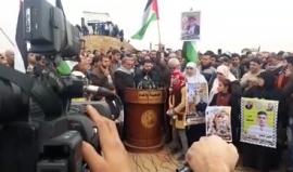 #مباشر  اهالي الاسرى في غزة يتظاهرون امام الحدود الشرقية لتوجيه رسالة الى الاحتلال 
تصوير عبد الرحمن الكحلوت