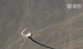 تصوير من الفضاء .. هكذا يبدو اطلاق صاروخ من الأرض!