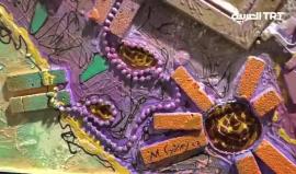 #شاهد.. سيدة تركية تحوّل مخلفات الأجهزة الإلكترونية والجرائد لمعرض فني