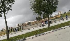#مباشر من المواجهات في منطقة جسر حلحول شمال الخليل
تصوير عامر أبو عرفة
