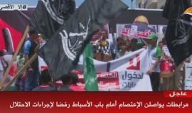 #مباشر فعالية تضامنية مع المسجد الاقصى في مدينة غزة