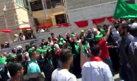 مشاهد من الأجواء الانتخابية لمجلس طلبة جامعة النجاح في نابلس