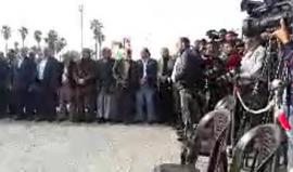 #عاجل وصول جثمان الشهيد العالم #فادي_البطش إلى الجانب الفلسطيني من معبر رفح جنوب قطاع غزة .
بث محمد البرش