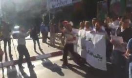 #شاهد مسيرة في مدينة رام الله للمطالبة باسترداد جثامين الشهداء المحتجزة لدى الاحتلال