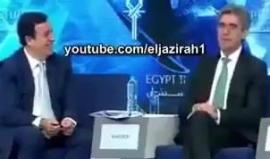 #شاهد 
مدير شركة سيمنز الألمانية، جوزِف كيسر: طلب مني #السيسي التبرّع لشعب #مصر، فبحثت في جيوبي، وقلت: لا أملك شيئاً.