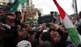 #شاهد #مباشر مظاهرة غاضبة أمام السفارة الأمريكية في بيروت رفضا لقرار ترمب إعلان القدس عاصمة للكيان الإسرائيلي. 
#القدس_عاصمة_فلسطين