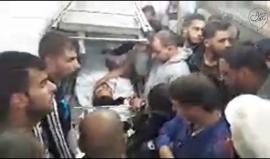 #شاهد من وداع الشهيدين محمد ابو ريدة وبهاء قديح في المستشفى الأوروبي، ارتقيا برصاص الاحتلال شرق خانيونس جنوب قطاع غزة.