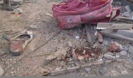 #شاهد شهداء وجرحى في غارات على مدينة دوما السورية .