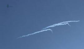 #شاهد لحظة قصف الطيران الحربي حي الوعر والدمار في حمص