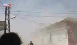 طائرات النظام السوري تقصف مدينة الحولة بريف حمص الشمالي