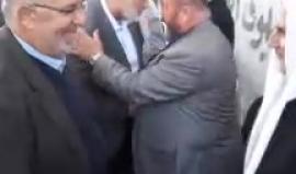 زيارة رئيس المكتب السياسي لحركة حماس د.اسماعيل هنية لبيت عزاء الشهيد د.فادي البطش