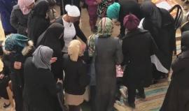 عائلة الشهيد يعقوب ابو القيعان لحظة وصول جثمانه في أم الحيران