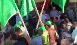 #شاهد مسيرة تجرب نابلس ابتهاجاً بالتقدم الذي أحرزته الكتلة الإسلامية في جامعة النجاح الذي يعتقل الاحتلال ١٠٠ من طلابها