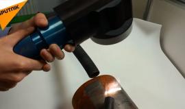 #شاهد إزالة الصدأ والطلاء بشعاع ليزر قوي !