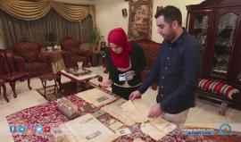 #شاهد | "طارق عينابوسي" فلسطيني كويتي يجمع وثائق تاريخية تؤكد وجود فلسطين قبل وجود الاحتلال.
تقرير: لندا شلش