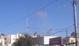 مشاهد للغارات الجوية الصهيونية على قطاع غزة