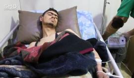 النظام السوري يستخدم "غاز الكلور" في مدينة #عربين بريف #دمشق