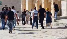 مستوطنون يقتحمون الأقصى برفقة حاخام إثيوبي صباح اليوم