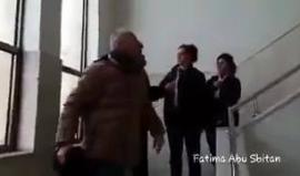 ردة فعل والدة الفتاة شروق دويات من مدينة القدس عقب قرار الاحتلال بسجنها (16عامًا) بدعوى محاولة الطعن.