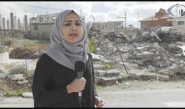 عائلة ادعيس تعرضت لهدم منزلها من قبل الاحتلال بعد أسر ابنها 
#تقرير| - فداء نصر