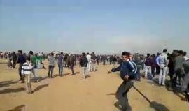 شرق خانيونس الأن 
#جمعة_الشباب_الثائر