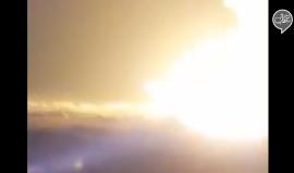 #شاهد غارات الاحتلال التي استهدفت قبل قليل موقع فلسطين التابع للمقاومة شمال قطاع غزة