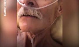 رجل ألماني مريض في لحظاته الأخيرة ينطق الشهادتين ويعتنق الإسلام داخل المستشفى
وثق ابنه المسلم لحظة إسلامه 
فيديو: يني شفق