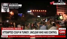 مشاهد من إفشال محاولة انقلاب عسكرية على اردغان في تركيا