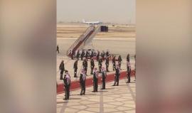 #شاهد لحظة وصول الرئيس الأميركي ترمب الى الرياض في أول جولة خارجية له
