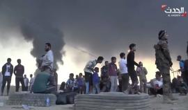 طلائع أفواج النازحين من #معركة_الموصل