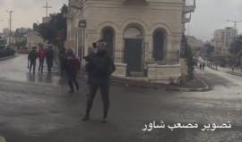 قوات الاحتلال تعتقل فتى فلسطيني خلال المواجهات المندلعة في #بيت_لحم