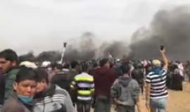 #مباشر تواصل فعاليات الجمعة الرابعة من #مسيرة_العودة_الكبرى شرق خانيونس جنوب قطاع غزة