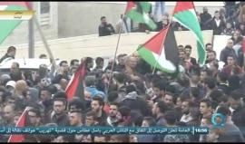 #شاهد | الآلاف يشيعون جثمان الشهيد #باسل_الأعرج في قرية الولجة قضاء بيت لحم بعد تسليمه من سلطات الاحتلال التي احتجزته 10 أيام .