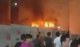 #شاهد 37 مصابا جراء انفجار في مركز تسوق بمدينة شيراز وسط إيران