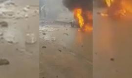 شهداء وجرحى جراء انفجار سيارة ملغمة وسط مدينة إعزاز بريف حلب الشمالي