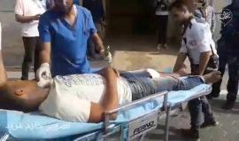 #عاجل توالي وصول الإصابات برصاص الاحتلال من منطقة شرق البريج وسط قطاع غزة .