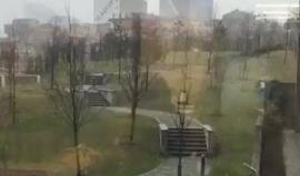 #شاهد تساقط الثلوج في اسطنبول