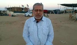 Dr. Walid Amer, the spokesperson of the great March of return, speaking about the objectives of the 24th Friday. 7th August, 2018.