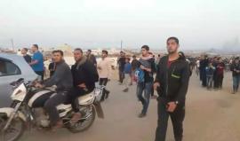 بث مباشر من مخيم العودة شرق غزة